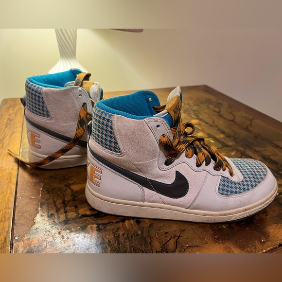 Vintage Nike Hightop Houndstooth Court Force - Picture 9 of 9